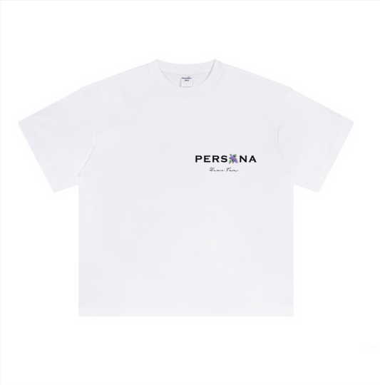 Founder's Lilac T Shirt - White